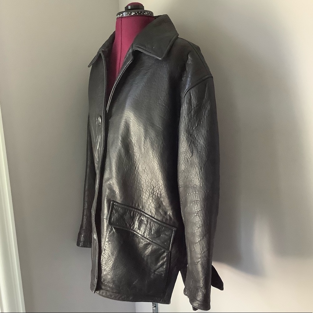 🎉HP🎉 BLUELINE & COMPANY Leather Jacket🧥 - Picture 5 of 8